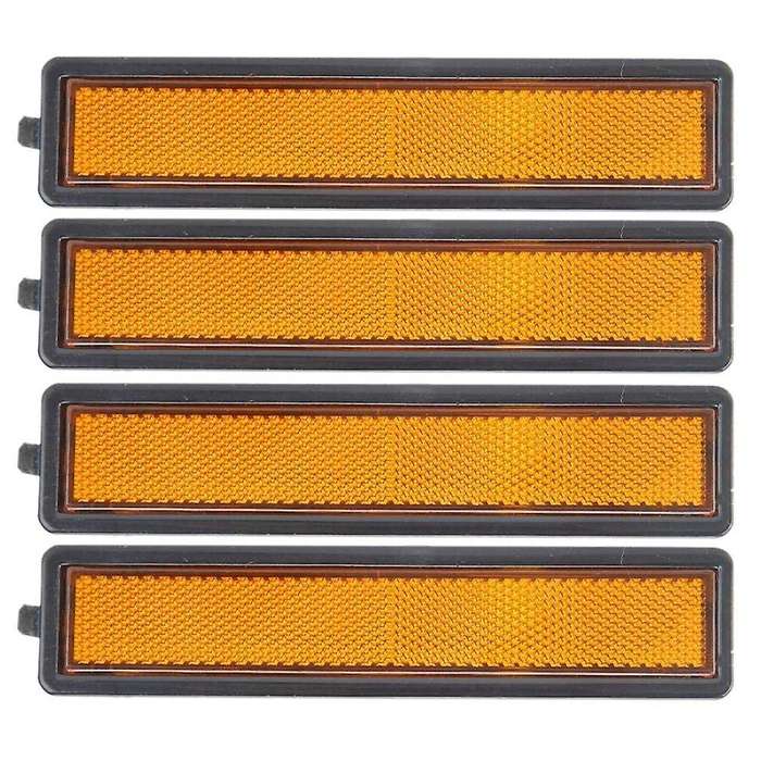 4pcs Car Turn Signal Light Side Marker Light Fender Light Yellow