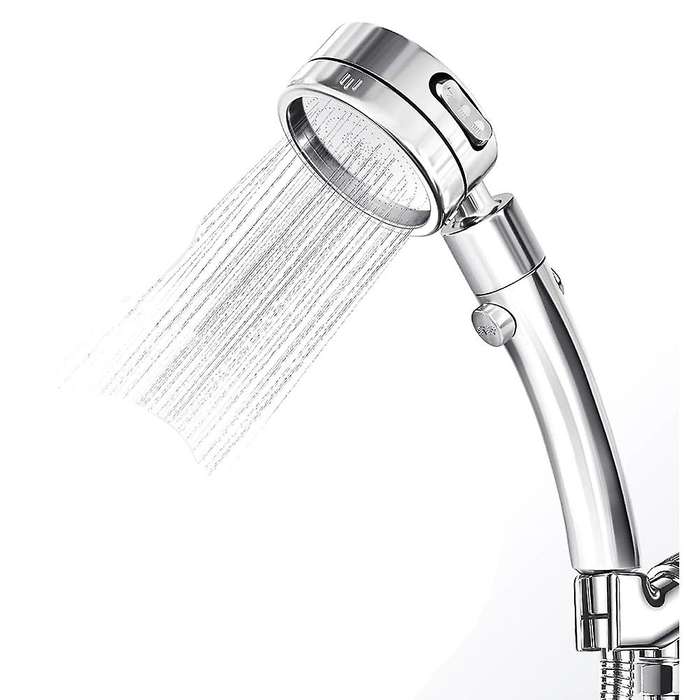 High Pressure Shower Heads Set, Detachable Shower Head with Handheld