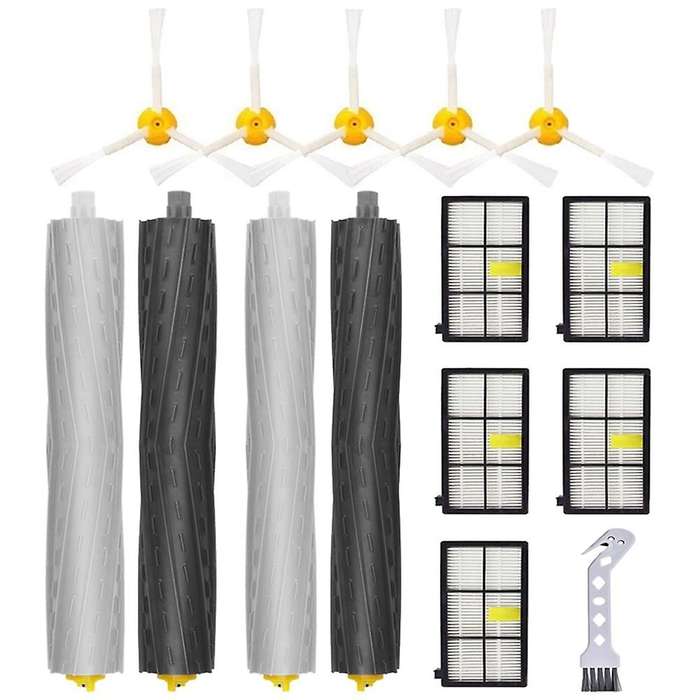 Replacement Roller Brush Side Brush Hepa Filters for Irobot Roomba