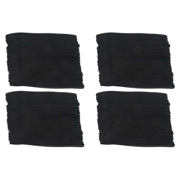 400 X Adjustable Black Nylon Cable Tie L 15cm