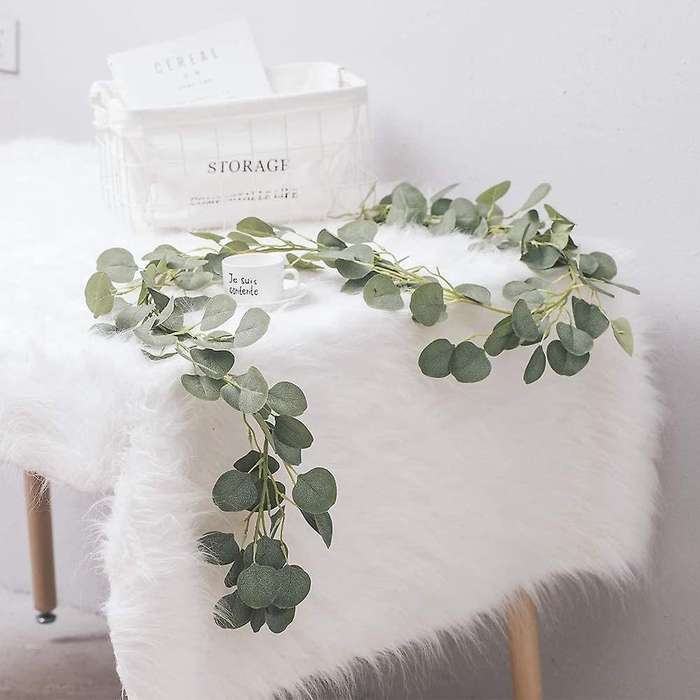3 Pack Artificial Eucalyptus Garland Greenery for Wedding Decor