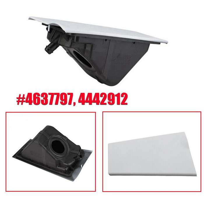 Fuel Gas Tank Cap Cover +fuel Tank Cover Base for Ford Transit Mk6
