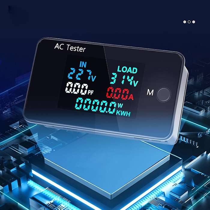 Kws-ac305 Ac Dual Voltage Display Tester 0-500v Voltmeter Regulator