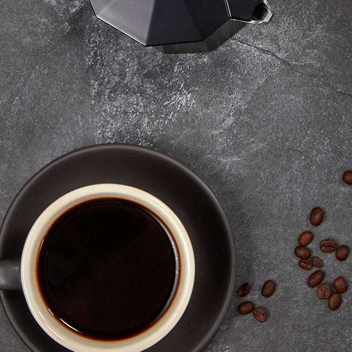 300ml Italian Octagonal Moka Pot Aluminum Coffee Pot Coffee