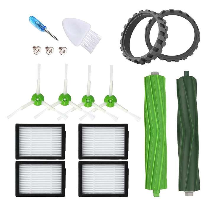 Replacement Kit for Irobot Roomba E5 E6 E7 I7 I7+i6 I8 I3 I4 Plus