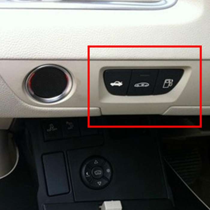 Car Fuel Tank Cap Button Trunk Luggage Switch for Peugeot 508 508sw