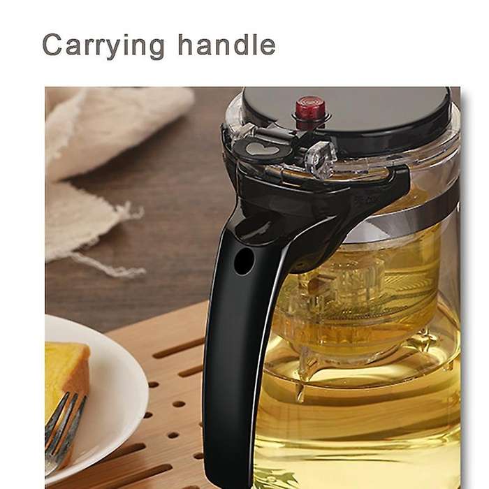 High Borosilicate Heat-resistant Glass Teapot Tea Water Separation