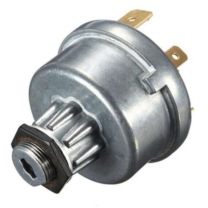 2x Tractor Plant Ignition Switch + Key for Massey Ferguson Jcb Lucas