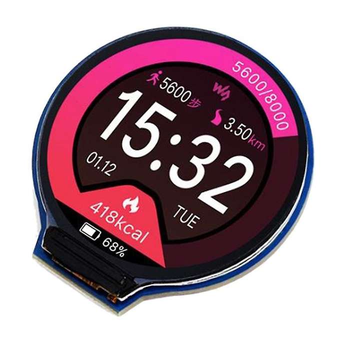 Waveshare 1.28in Round Lcd Module,65k Rgb Colors for Raspberry Pi Etc
