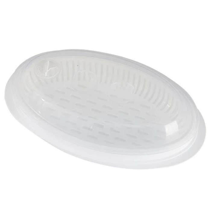 Steamer Kitchen Microwave Oven Steamer Folding Bowl Container