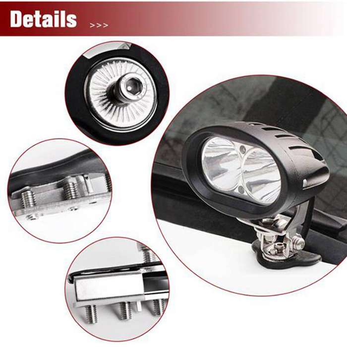 Automotive Hood Door Clip Bracket Hood Punch-free Strip Light Bracket