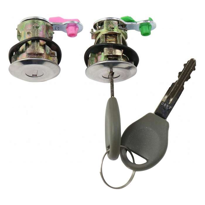 For Nissan Altima Left & Right Door Lock Cylinder with 2 Keys