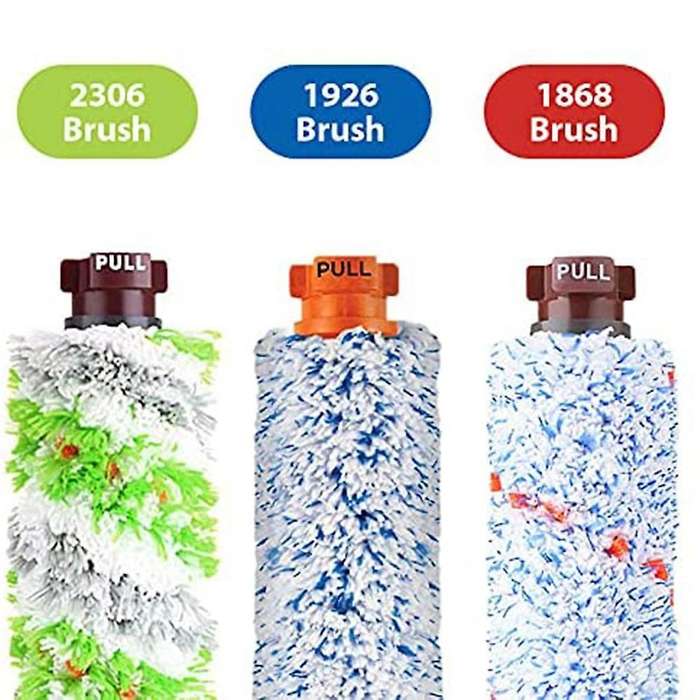 Brush Roller and Filter Set for Bissell Crosswave 1785 2306 Series