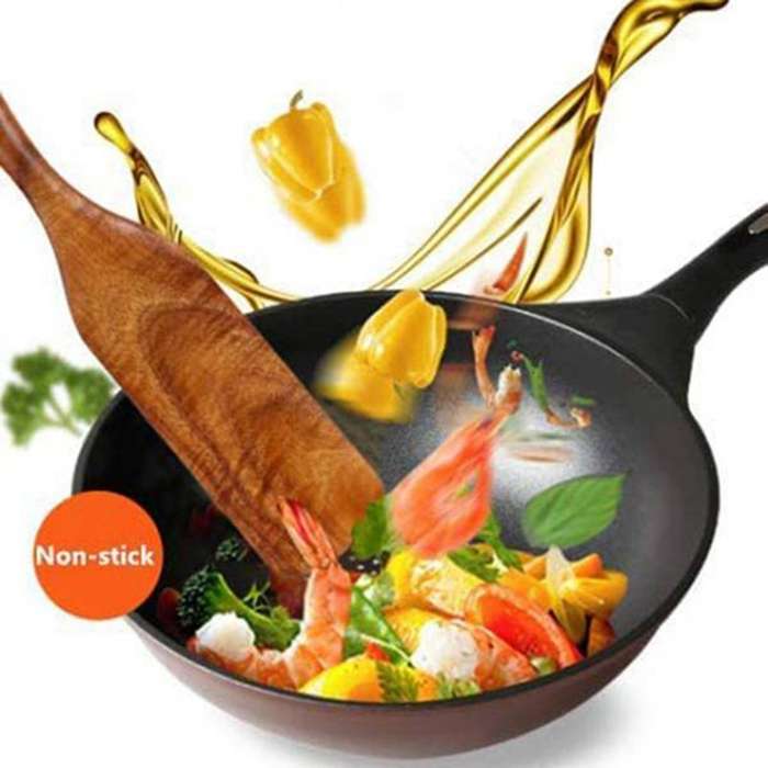 7 Pcs Kitchen Tools Wood Spoons for Cooking Kitchen Utensil Set