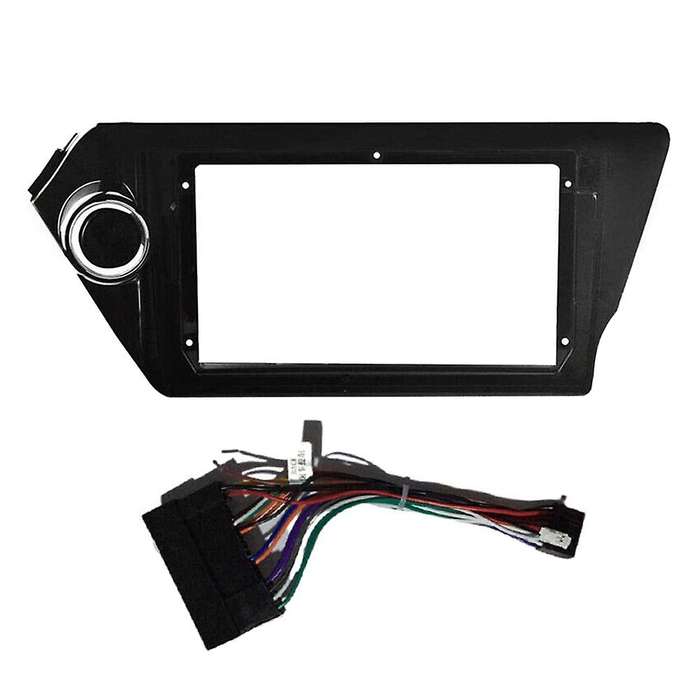 9 Inch 2 Din Car Stereo Radio Dvd with Cable for Rio3 K2 2010-2016