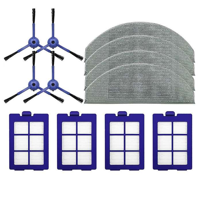 Mop Cloths Side Brush Filter for Anker Eufy Robovac X8 Hybrid Robot