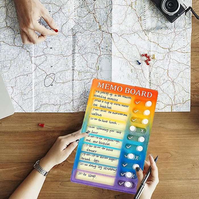 Memo Board Resin Molds, for Home Travel Planning Reminder Tool