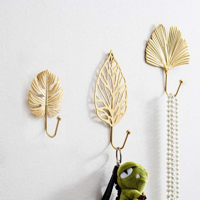 Wall Hooks for Hanging Clothes No-punch Wall Hanger Coat Key Hook