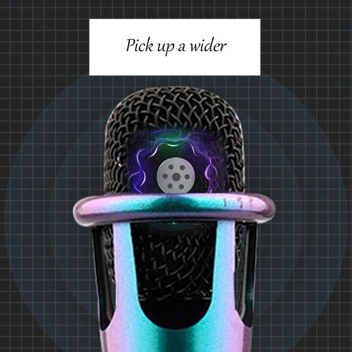 3.5mm Jack Condenser Microphone for Karaoke Home Entertainment