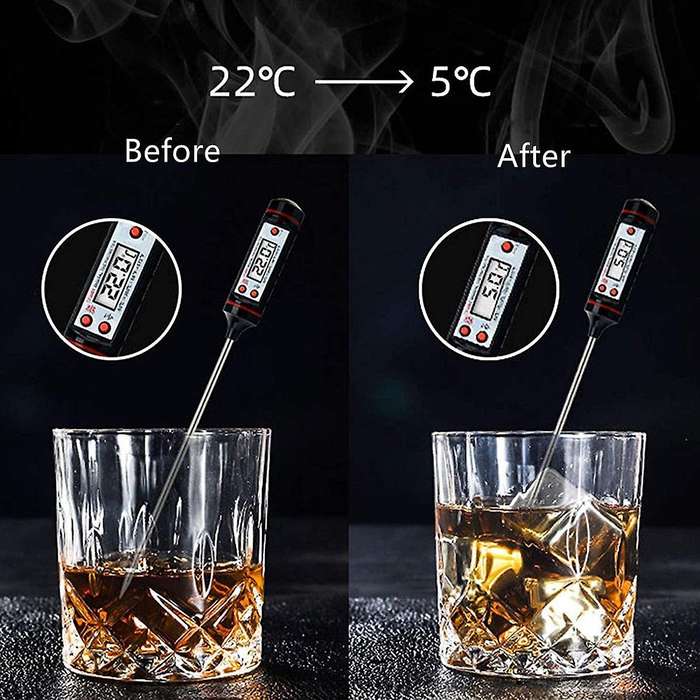 Stainless Steel Ice-cubes, 8 Reusable Whisky Ice-cubes Stones