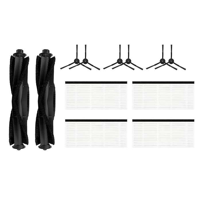 12pcs Main Side Brush Filter for Xiaomi Lydsto R1 Cleaner for Home
