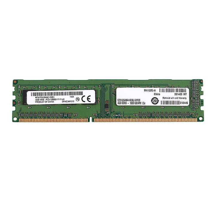 Ddr3 4gb Ram Pc3 12800 1600mhz 1.5v Desktop Pc Memory 240pins System