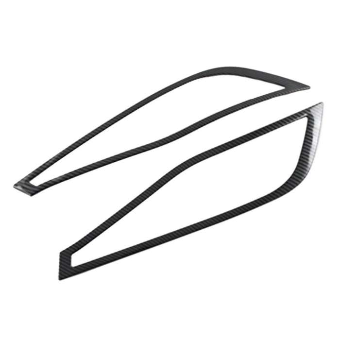 For Toyota Harrier Venza 2020 -2022 Carbon Fiber Rear Fog Lamp Cover