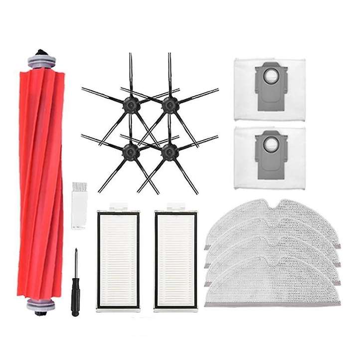 For Roborock Dust Bag Hepa Filter Parts Main Side Brush Mop Cloth