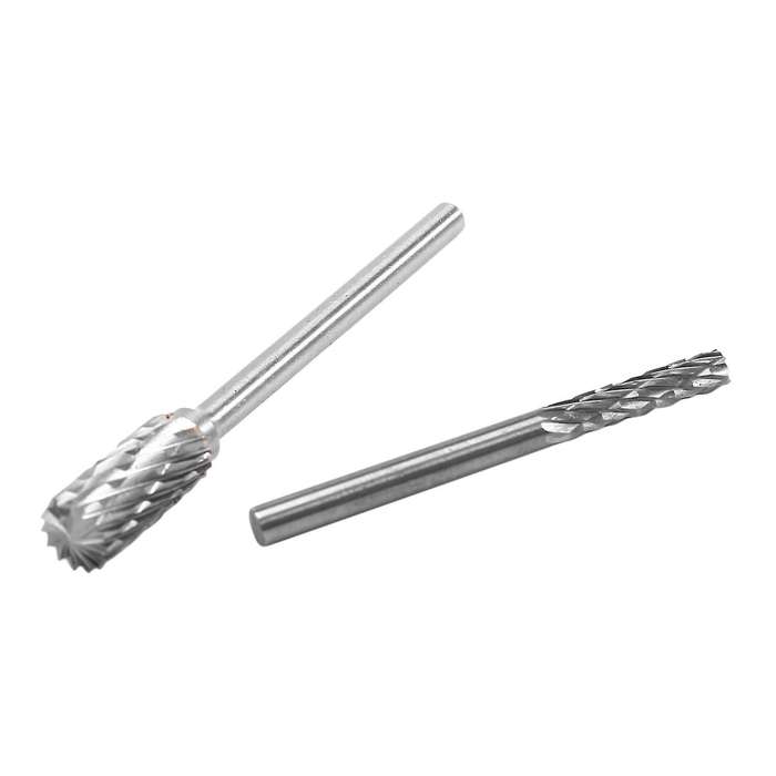 Carbide Grinder Bits 3mm Shank Double Cut for Dremel Wood Carving