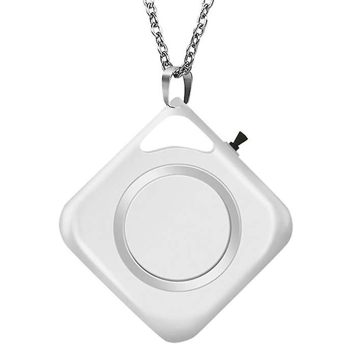 7 Million Negative Ion 600mah Battery Hanging Neck Air Purifier White