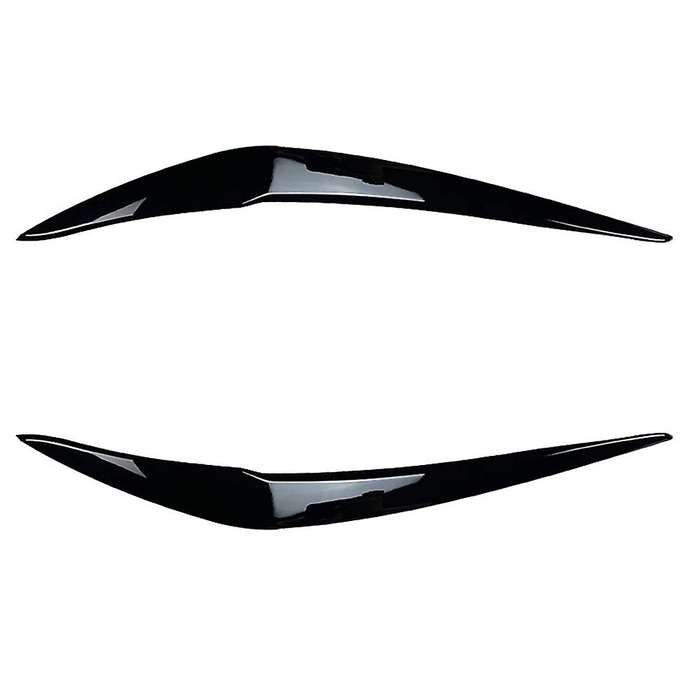 Glossy Black Headlights Eyelids Cover For-bmw 1 Series F20 118i 15-19