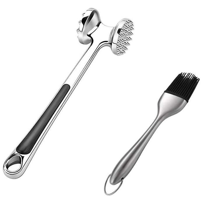 Meat Tenderizer Double-sided Meat Tenderizer, Schnitzel Tenderizer