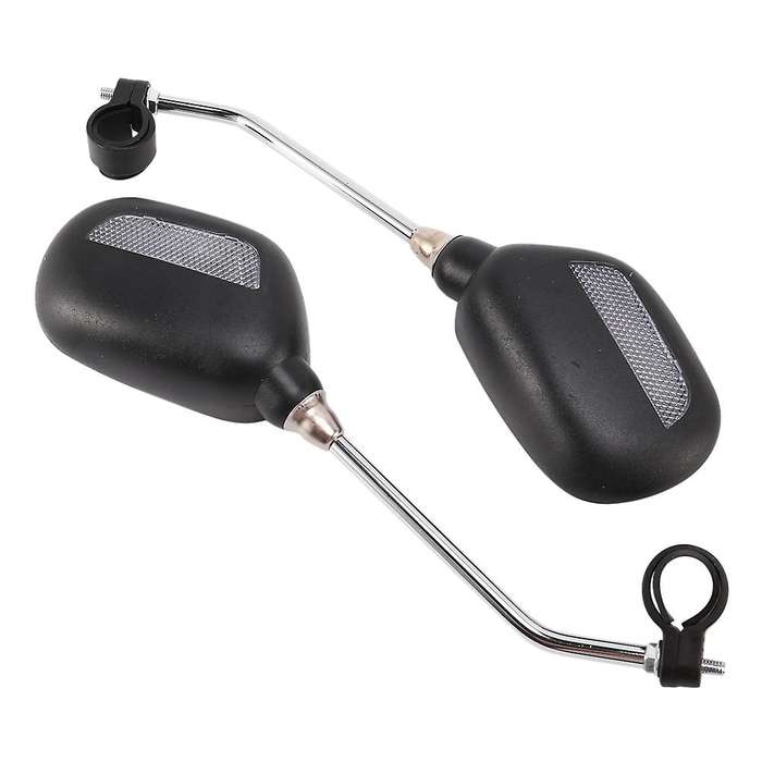 2 Pair Bike 360rotation Rearview Mirror Wide Angle Handlebar Mirror