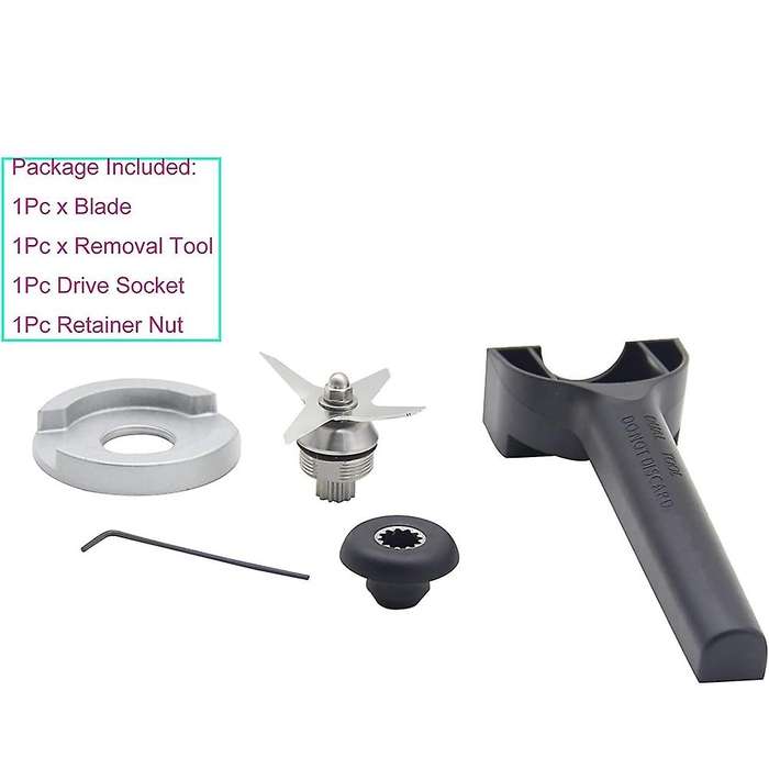 Blender Wet Blade Repair Kit Include Wrench, Removal Tool