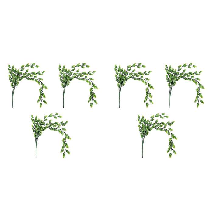 6pcs Artificial Flower Fake Hanging Vine Greenery Front Porch Decor