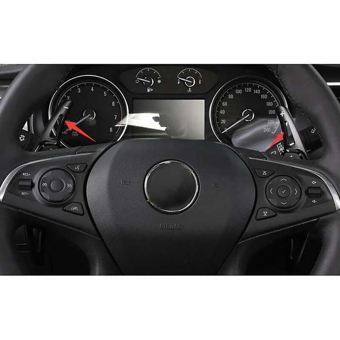 Steering Black Wheel Shift Paddle Shifter Extension Cover