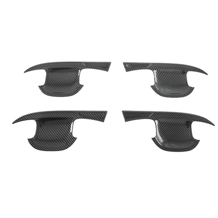 Carbon Fiber for Kia Car Exterior Door Handle Bowl Cover Trim Sticker