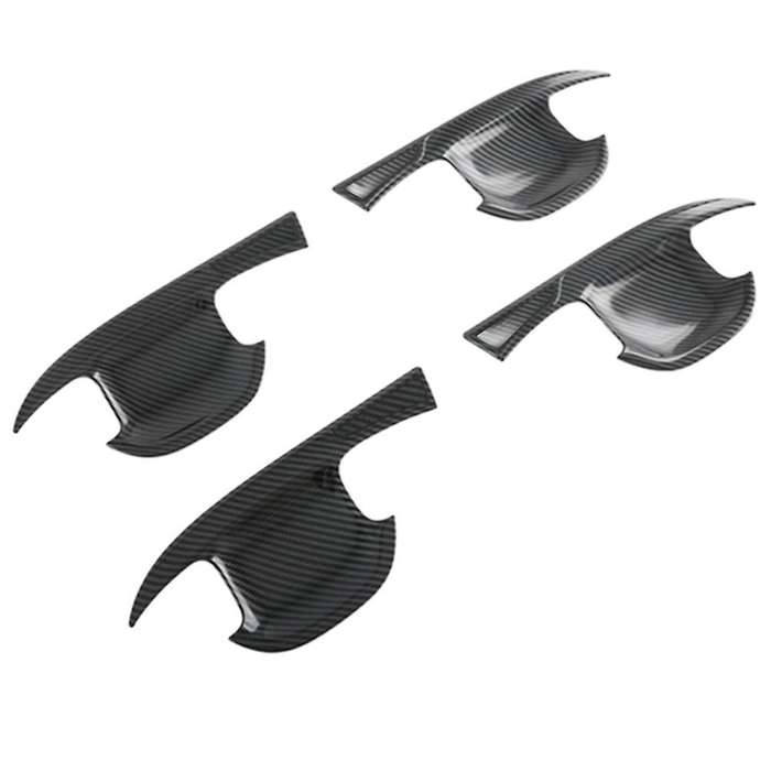 Carbon Fiber for Kia Car Exterior Door Handle Bowl Cover Trim Sticker