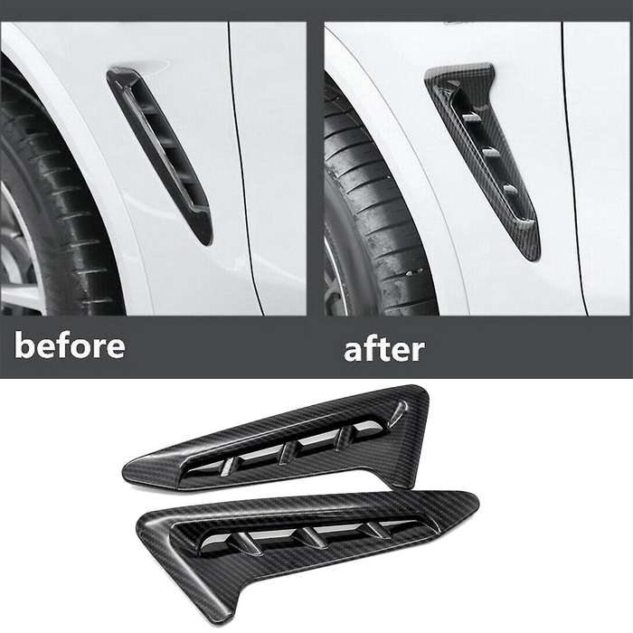 For-bmw X3 G01 2018-2020 Car Abs Carbon Fiber Air Vent Cover Trim