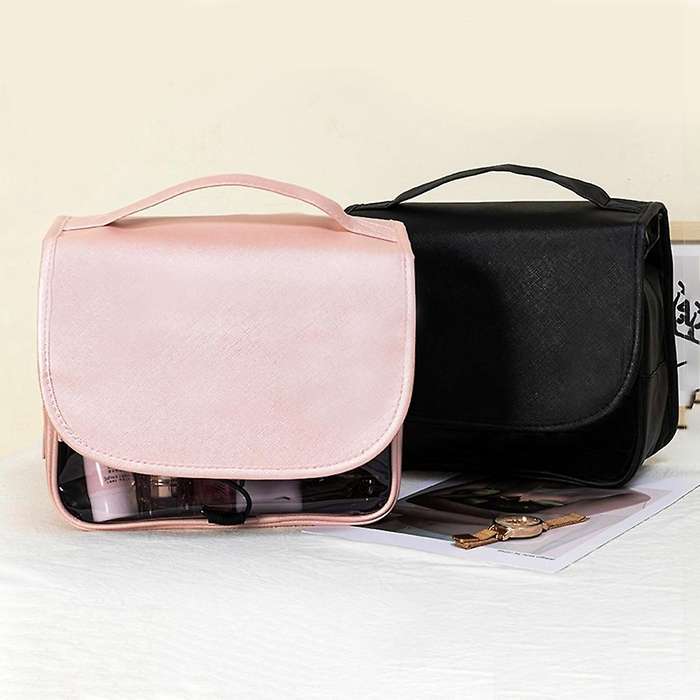 Empty Knitting Storage Bag Crochet Bag-black
