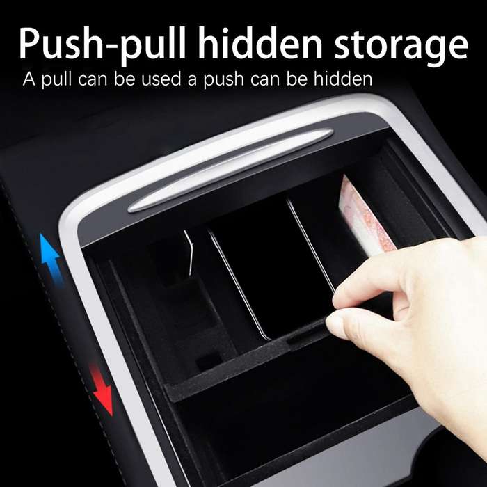 Suitable for 21 Tesla Model3/y Central Control Storage Box