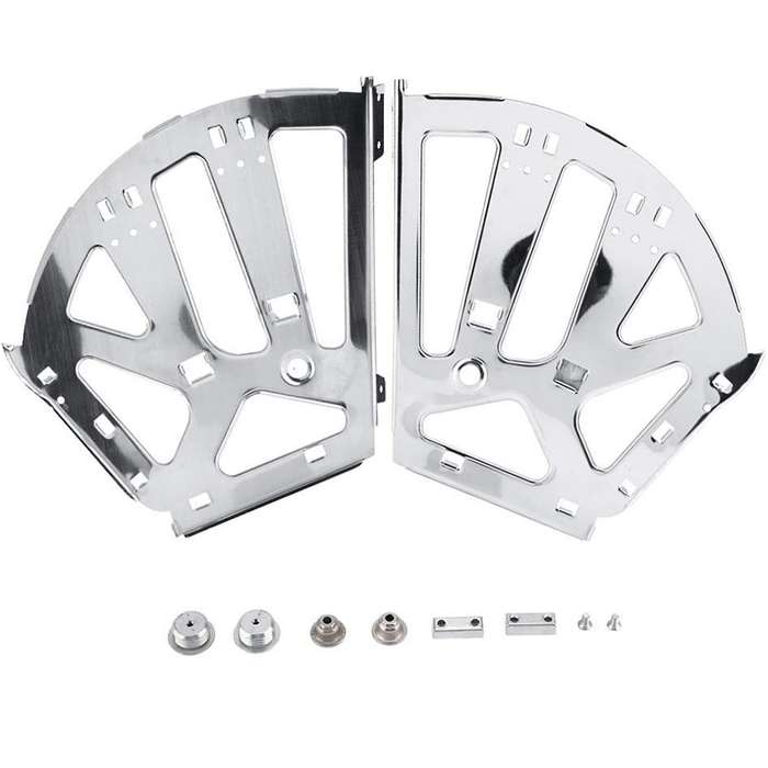 Stainless Steel Hinge Shoes Drawer Cabinet Skeleton Support (3 Layer)