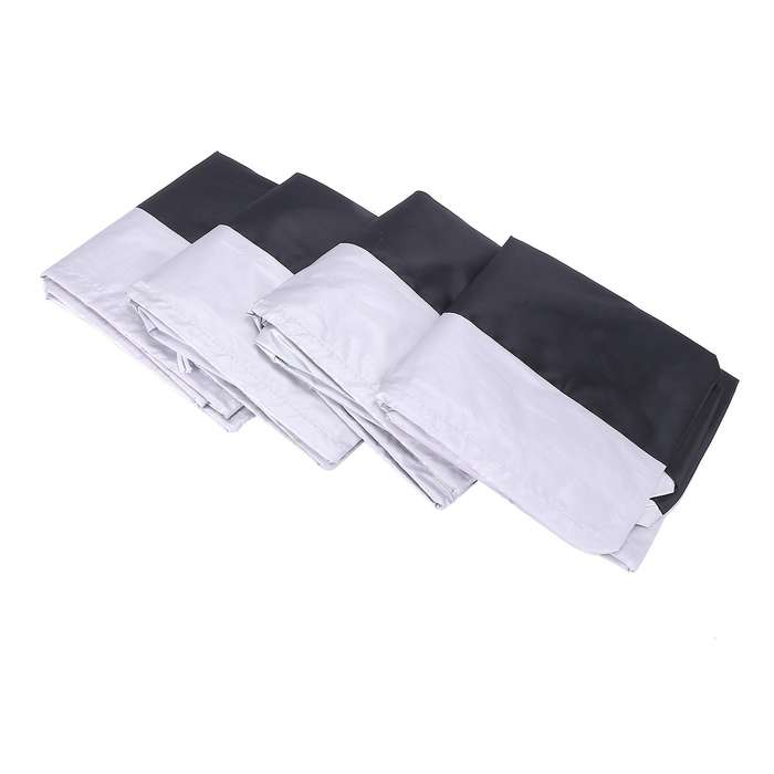 4pcs Tire Cover Case Car Spare Tire Cover Storage Bags Polyester Tire