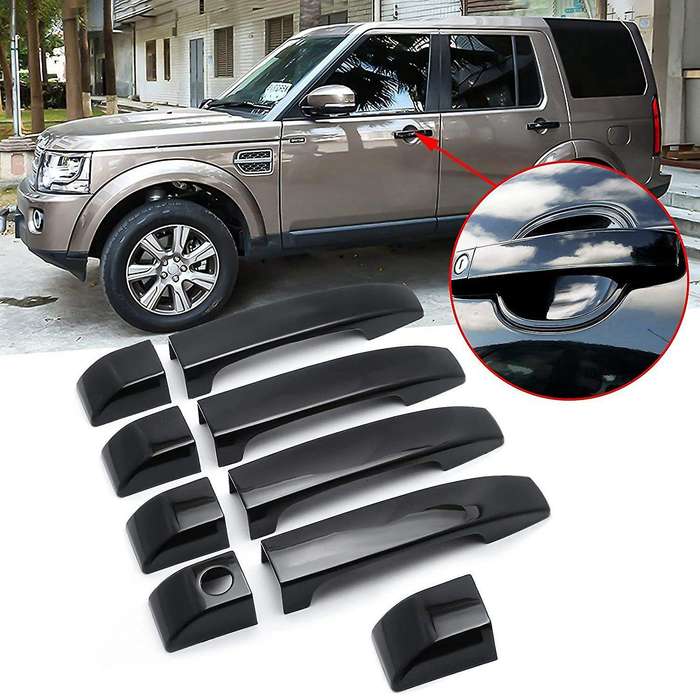 9pcs Car Door Handle Cover for Land Rover Range Vogue L322 2002-2012
