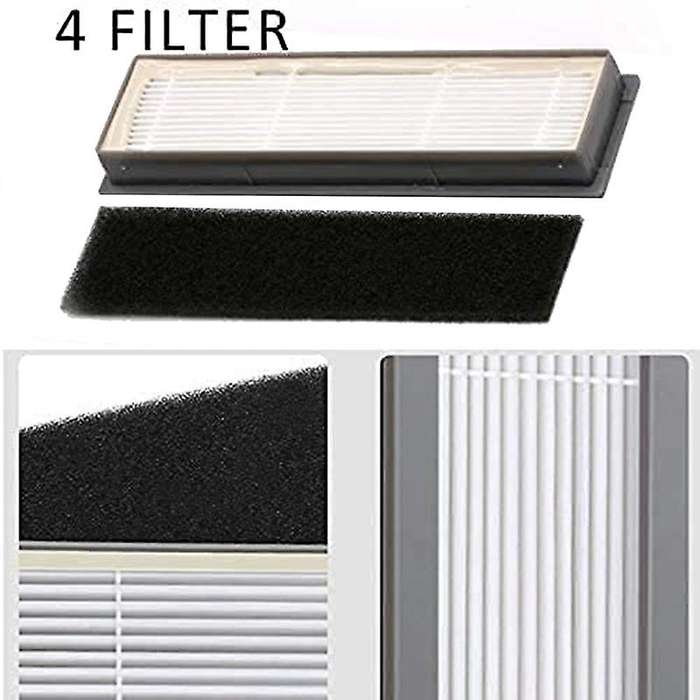 Side Brush Filter Mop Cloth for Ecovacs Deebot Ozmo T9 T9 Aivi Robot