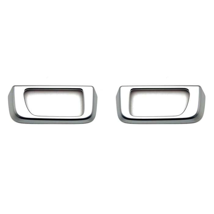 2pcs Silver Inner Door Handle Bowl Trim for Daihatsu Atrai 2022+ Rhd