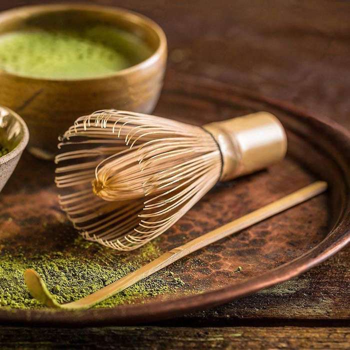 Matcha Whisk Set Bamboo Matcha Tea Set Of 4 Including Matcha Whisk