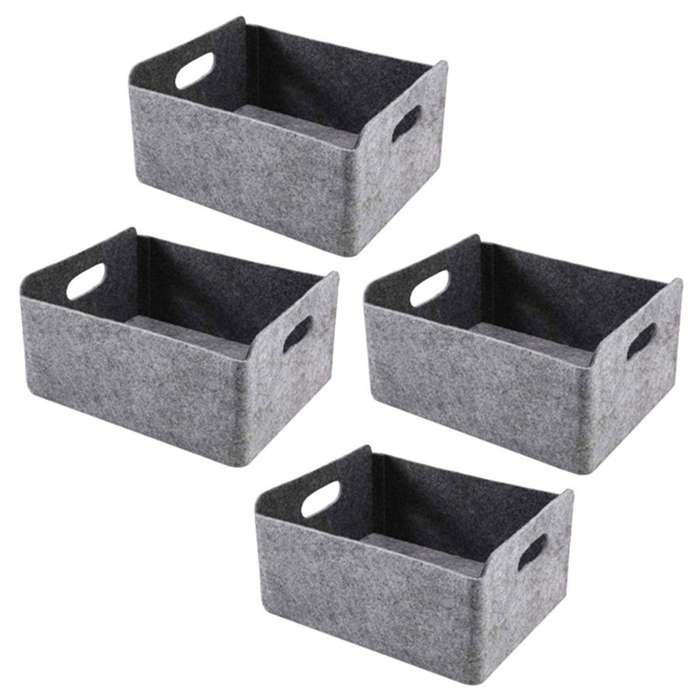 Storage Basket/bin, Collapsible & Convenient Storage Solution