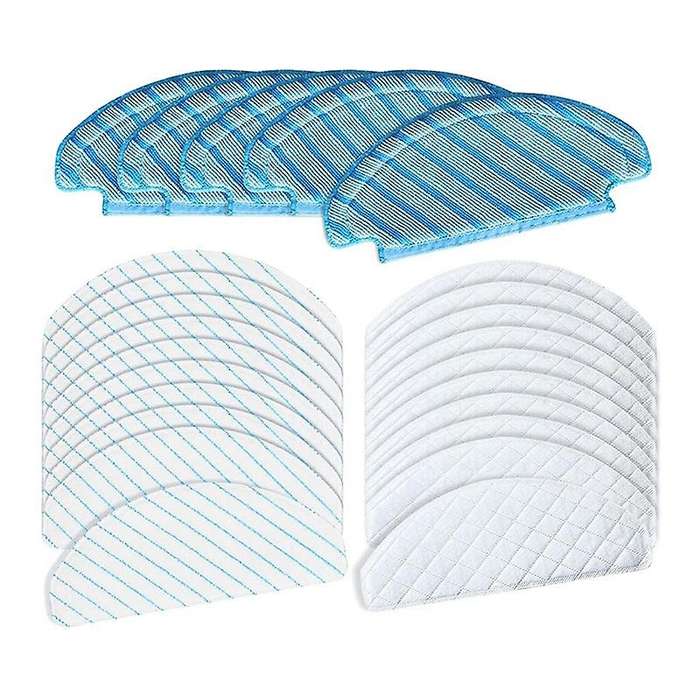 25 Pcs Replacement Cleaning Cloths for Ecovacs Deebot Ozmo T8 T8 Aivi