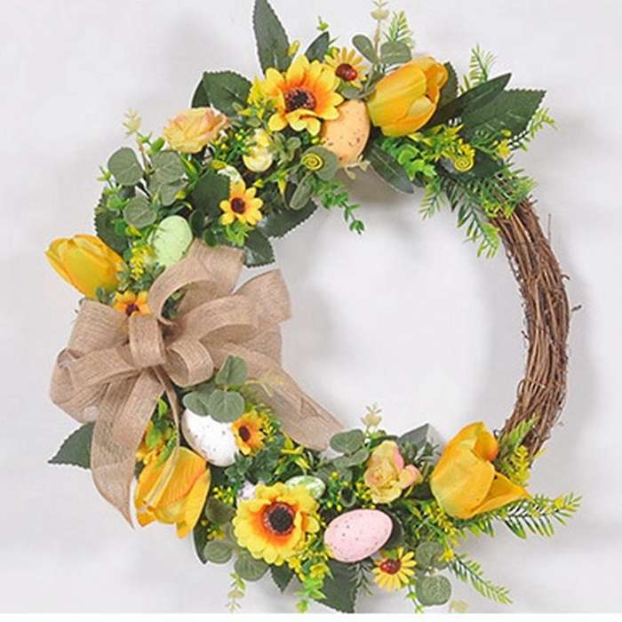 16 Inch Garland Door Hanging Decoration for Party and Festival Decor